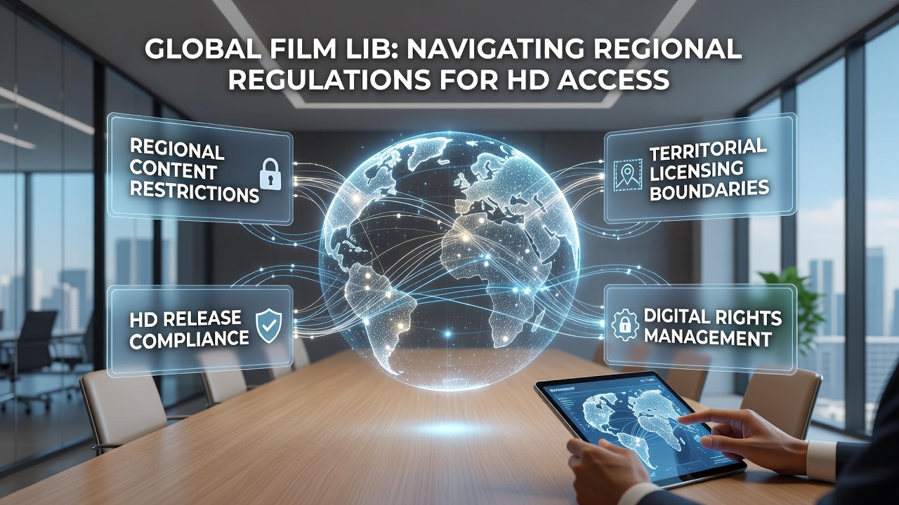 Regulatory impact on international film distribution and HD access