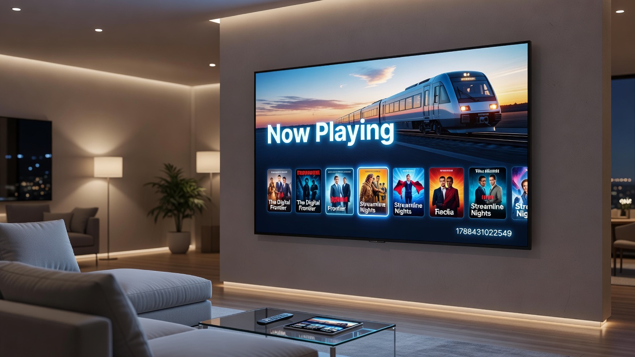 Technical setup for streaming films on various devices
